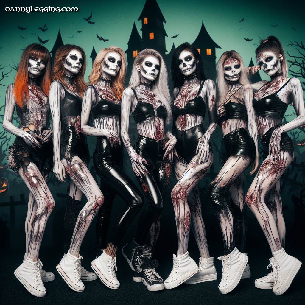 Happy Halloween - AI Art Generation - Danny Legging