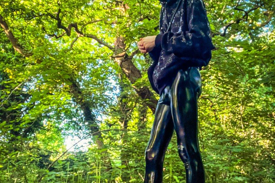 dannylegging, leggings outfit, shiny