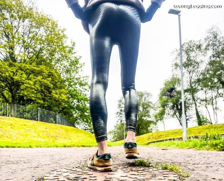 Koral Metallic Leggings: Casual Outfit Inspiration